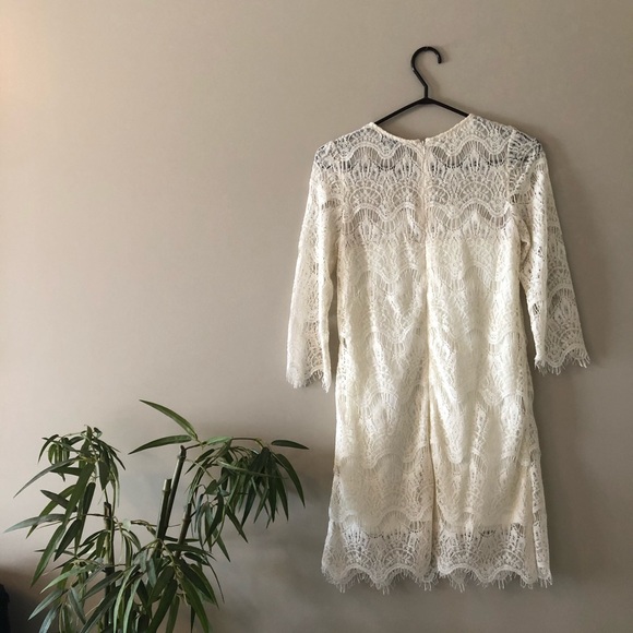 Lace mini dress - Picture 4 of 6